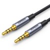 Kabel audio Ugreen AV183 AUX - AUX jack 3.5 mm stereo 2m - czarny