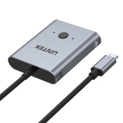 Przełącznik Dwukierunkowy Unitek D1078A USB-C 4K 144Hz PD 100W
