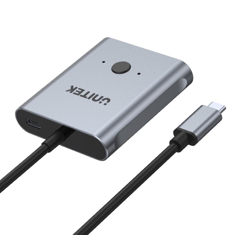 Przełącznik Dwukierunkowy Unitek D1078A USB-C 4K 144Hz PD 100W