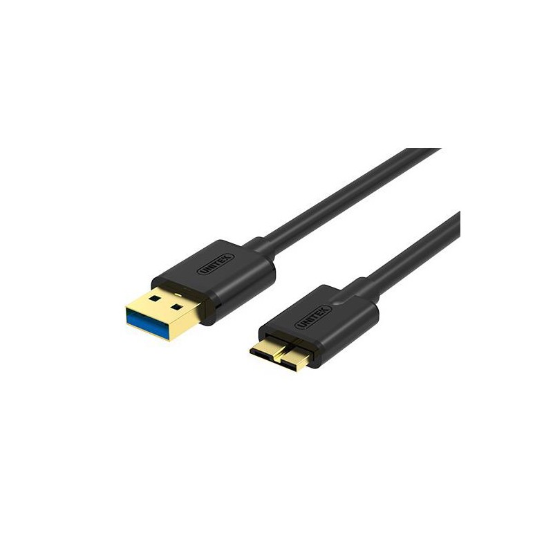 Kabel USB Unitek Y-C463GBK USB 3.0 microB/USB M/M 2m