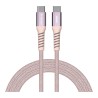 Kabel Verbatim USB-C(M) - USB-C(M) 1,2m, 60W, PD, różowy