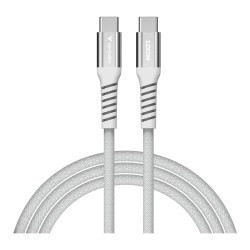 Kabel Verbatim USB-C(M) - USB-C(M) 1,2m, 100W, PD, szary