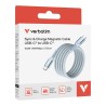 Kabel Verbatim USB-C(M) - USB-C(M) 1,2m, 100W, PD, niebieski