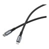 Kabel Verbatim USB-C(M) - Lightning 1,2m, 60W, czarny