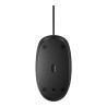 Mysz przewodowa HP 125 optyczna czarna
