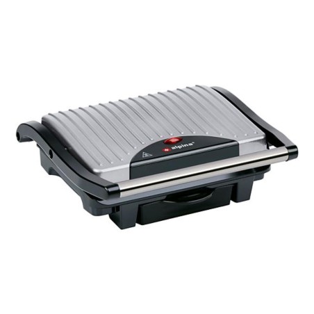 Grill elektryczny ALPINA 1000w srebrny