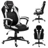 Fotel gamingowy Huzaro Force 2.5 WHITE MESH