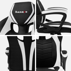 Fotel gamingowy Huzaro Force 2.5 WHITE MESH