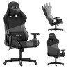 Fotel Gamingowy Huzaro Force 6.2 Grey Mesh