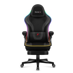 Fotel gamingowy Huzaro Force 4.6 RGB Black Mesh