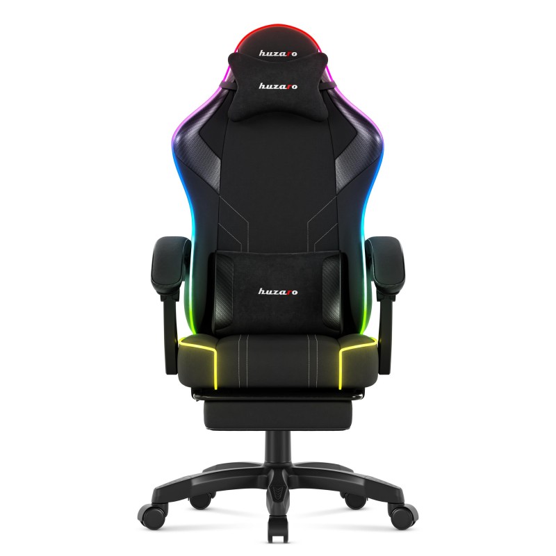 Fotel gamingowy Huzaro Force 3.7 RGB Black