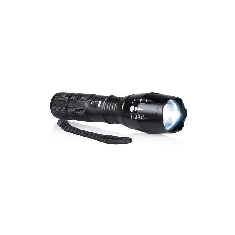 Latarka akumulatorowa LIBOX LB0110 Taktyczna LED T6 ZOOM