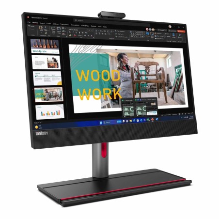 Komputer AIO Lenovo ThinkCentre M90a G5 23.8"FHD/i5-14400/8GB/SSD512GB/UHD/DVD-RW/11PR Black 3Y