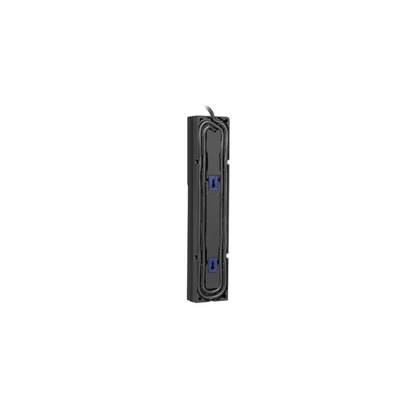 Listwa zasilająca Armac Z5 1,5m 5x 230V PL 10A organizer kabla czarna