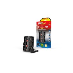 Listwa przeciwprzepięciowa Acar SMART 1,5m czarny