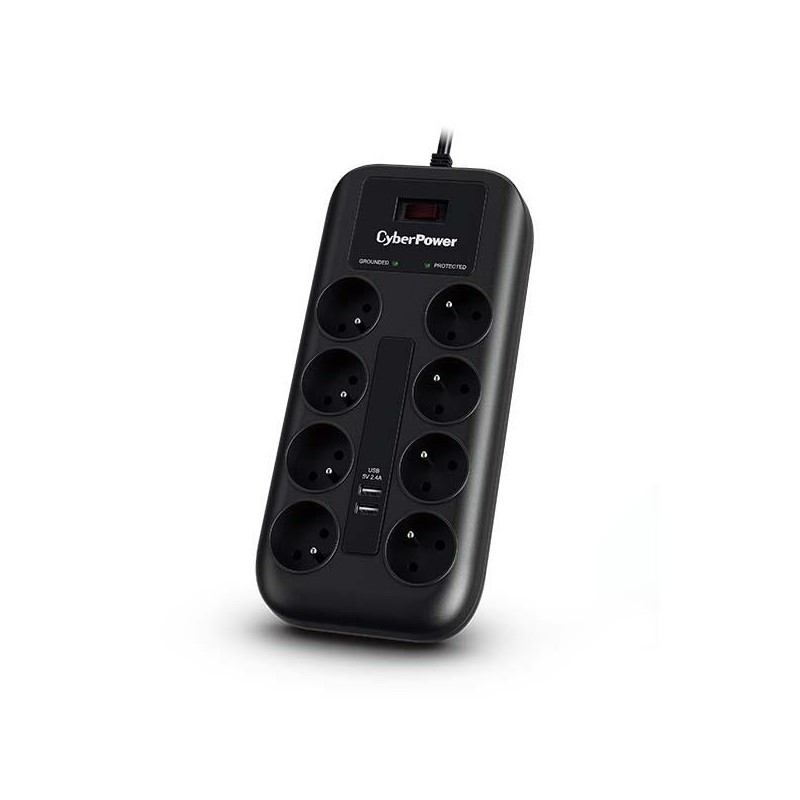 Listwa przeciwprzepięciowa CyberPower P0820SUF0-FR