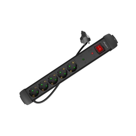 Listwa zasilająca Lanberg SP1 3m 5x 230V Schuko czarna