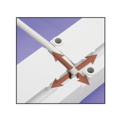 Listwa zasilająca Lestar LX 610 1,5m czarna