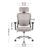 Fotel biurowy Mark Adler Manager 3.2 Grey