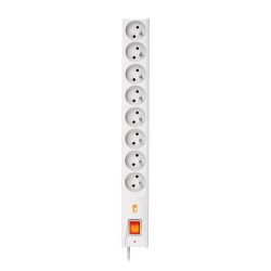 Listwa zasilająca Lestar LX 810 3m szara