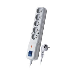 Listwa zasilająca Lestar LF-530WA 5+ 3m szara