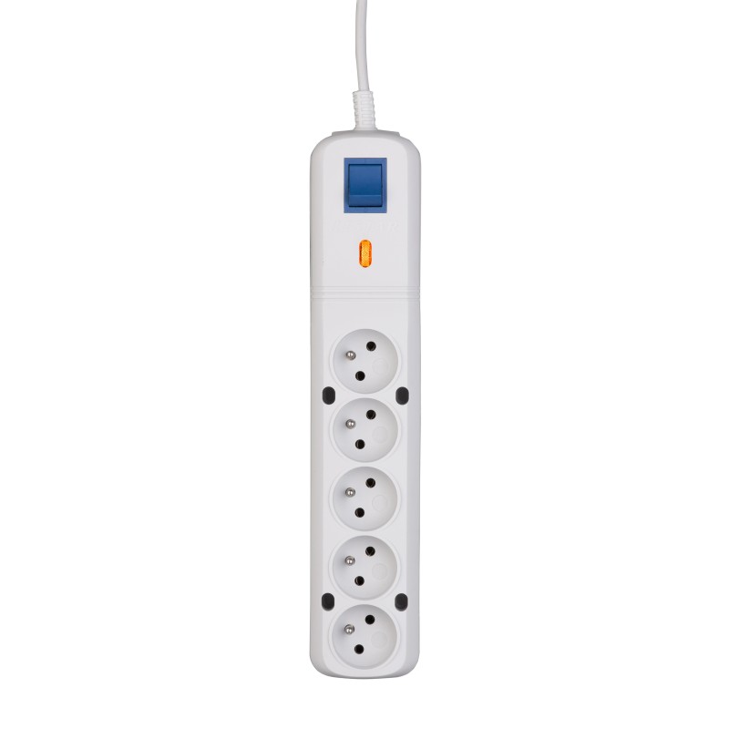 Listwa zasilająca Lestar LV-530W 5W 3m szara