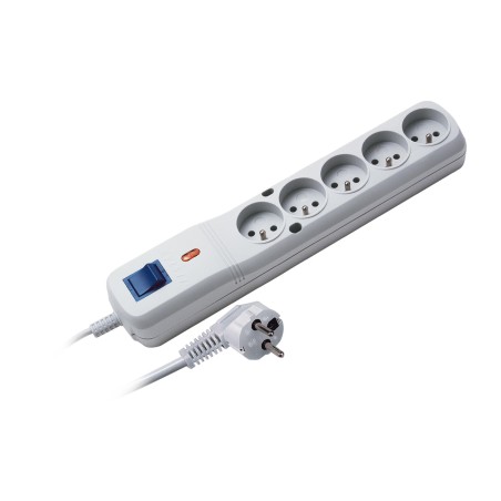 Listwa zasilająca Lestar LF-530WA 5+ 5m szara