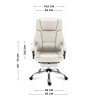 Fotel biurowy Mark Adler Boss 6.0 Beige