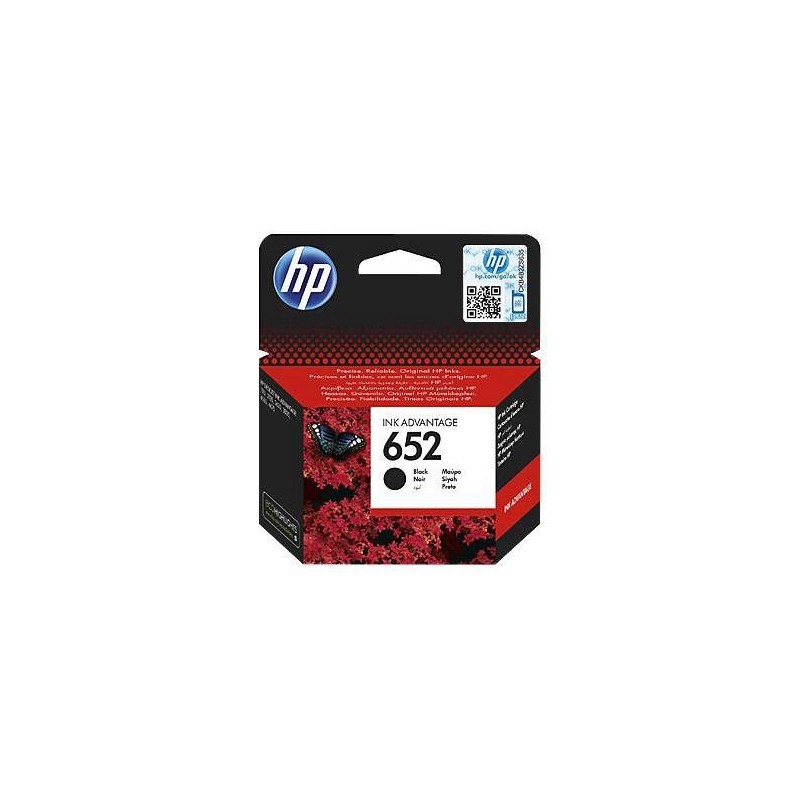 Tusz HP 652 Black