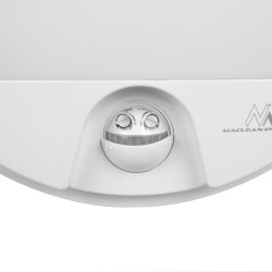 Lampa LED Maclean MCE291 W z czujnikiem ruchu na podczerwień 1100lm 15W IP54 biała