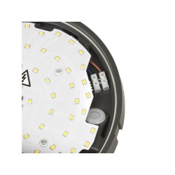 Lampa LED Maclean MCE291 GR z czujnikiem ruchu na podczerwień 1100lm 15W IP54 szara