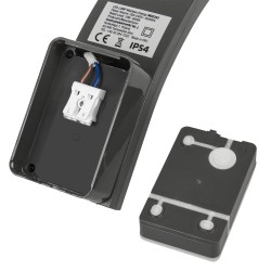 Lampa LED Maclean MCE343 GR ścienna zewnętrzna elewacyjna