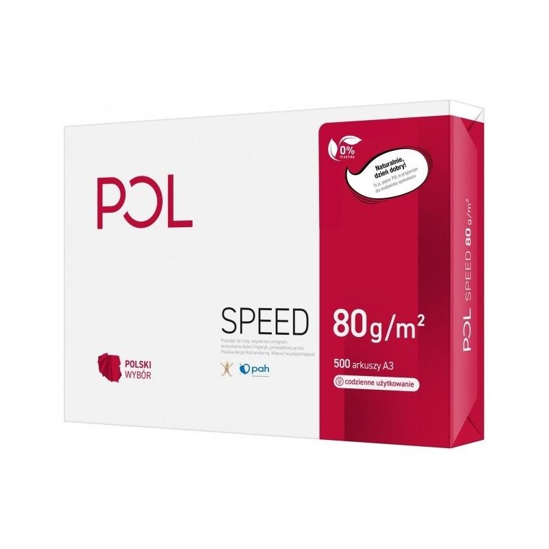 Papier biurowy Polspeed A3-Karton 5x ryza (2500 arkuszy)