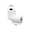 Rolka termiczna Qoltec 57x15 | 55g/m2 | 10szt