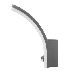 Lampa LED z czujnikiem ruchu Maclean MCE512 GR, czujnik ruchu PIR, kolor szary, 20W, IP65, 2000lm, barwa neutralna biała (4000K)