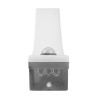 Lampa LED z czujnikiem ruchu Maclean MCE512 GR, czujnik ruchu PIR, kolor szary, 20W, IP65, 2000lm, barwa neutralna biała (4000K)