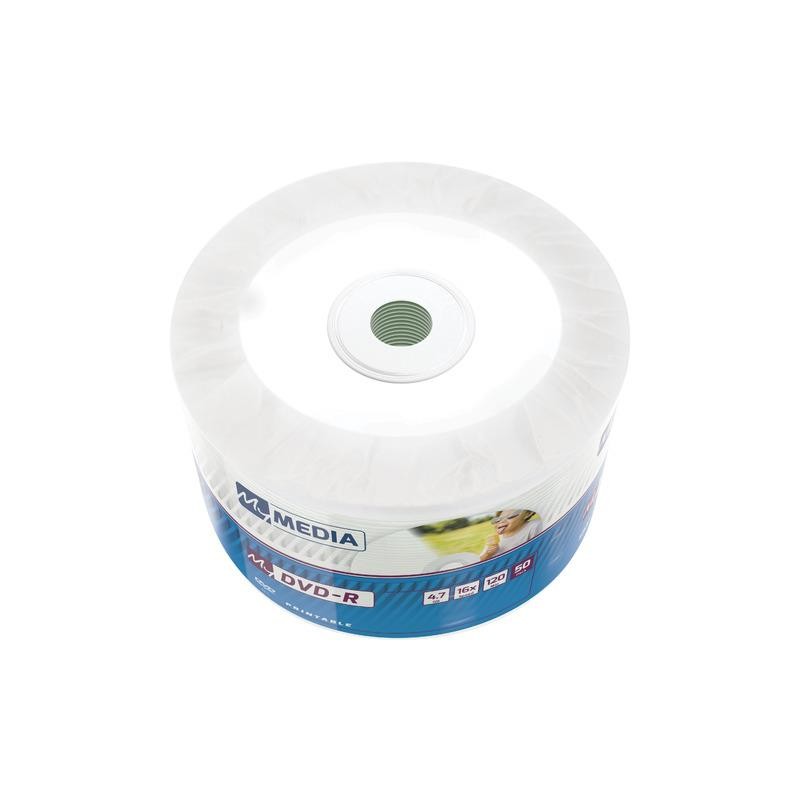 Płyty DVD-R MyMedia 16x 4.7GB Printable Wrap (Spindle 50)