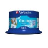 Płyty CD-R Verbatim 52x 700MB (Cake 50) WIDE PRINTABLE NON-ID