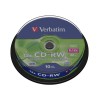 Płyty CD-RW Verbatim 700MB Scratch Resistant X12 (Cake 10)