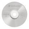 Płyta DVD-R Verbatim 16X 4.7GB (Slim 1) MATT SILVER