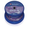 Płyty DVD+R Verbatim 16x 4.7GB Matt Silver (Cake 50)
