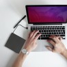 Nagrywarka Qoltec DVD-RW zewnętrzna | USB2.0 | czarna