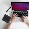 Nagrywarka Qoltec DVD-RW zewnętrzna | USB3.0 | czarna