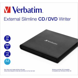 Nagrywarka zewnętrzna Verbatim CD/DVD RW USB 2.0 SLIM LIGHT