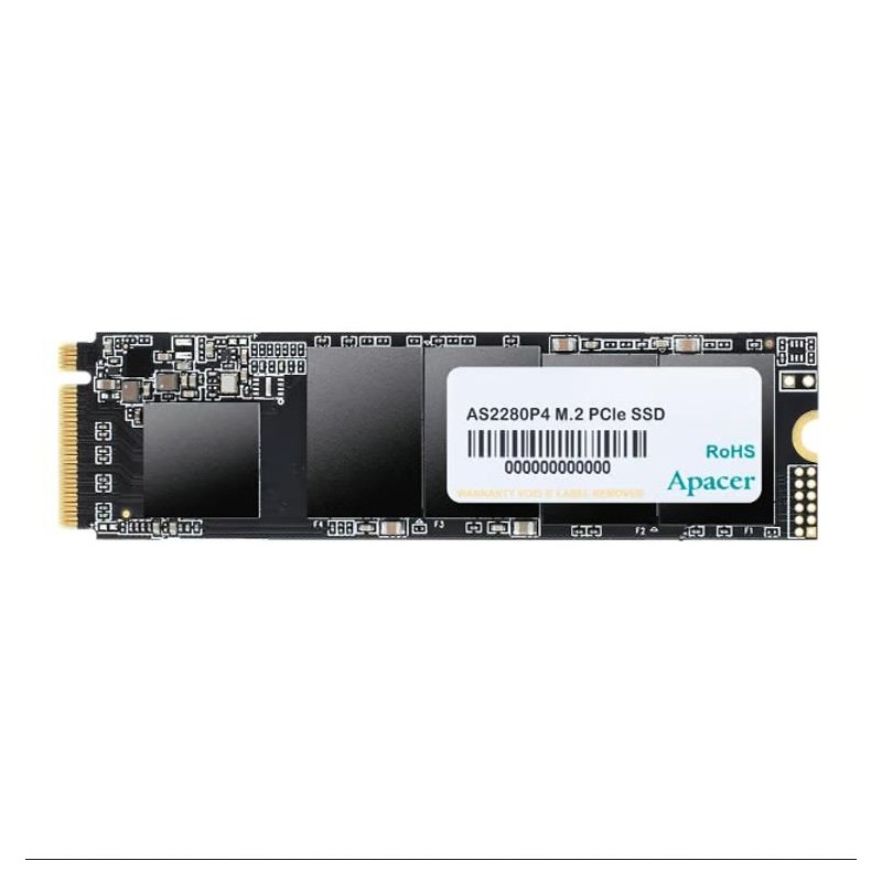Dysk SSD Apacer AS2280P4 1TB M.2 2280 PCIe NVMe Gen3 x4 3000/2000 MB/s) 3D TLC