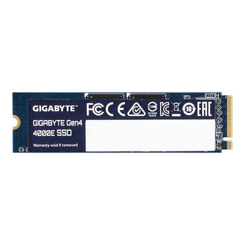 Dysk SSD Gigabyte Gen4 4000E 500GB M.2 2280 NVMe PCIe 4.0 x4 (3600/3000 MB/s) 3D NAND