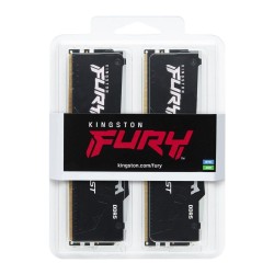 Pamięć DDR5 Kingston FURY Beast RGB 16GB (2x8GB) 5200MHz CL40 1,25V Black XMP
