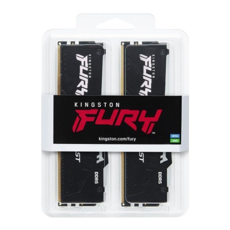 Pamięć DDR5 Kingston FURY Beast RGB 16GB (2x8GB) 5200MHz CL40 1,25V Black XMP