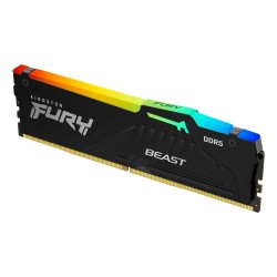 Pamięć DDR5 Kingston FURY Beast RGB 32GB (1x32GB) 5600MHz CL36 1,25V Black EXPO