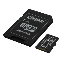 Karta pamięci Kingston microSDXC Canvas Select Plus 128GB C10 UHS-I/U1 A1 V10 + adapter